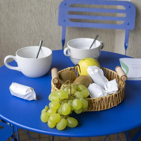 Appartement Bleu - - Loggia